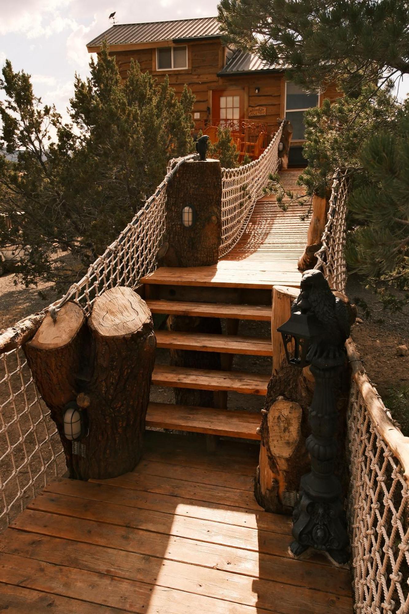 NogalCrows Nest Treehouse At El Mstico Ranch别墅 外观 照片